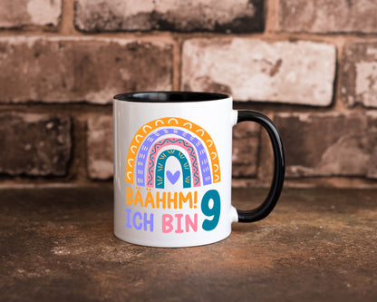 9. Geburtstag | 9 Jahre Regenbogen Bääm Mädchen Geschenk Geschenkidee lustiger