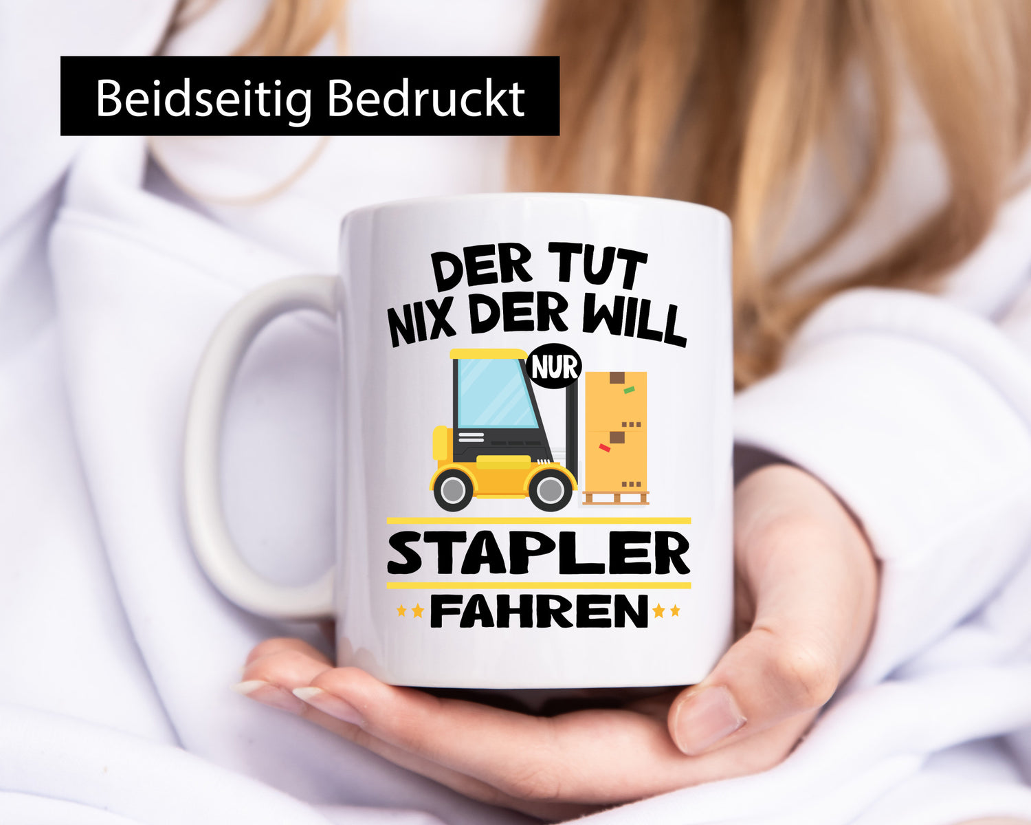 Der tut nix will nur Stapler Fahren | Staplerfahrer lustiger Spruch Geschenk