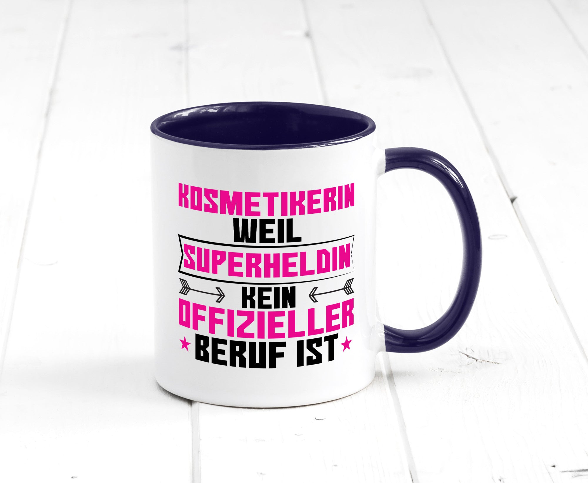 Superheldin Kosmetikerin | Kosmetik Stylistin Visagistin Geschenk Humor