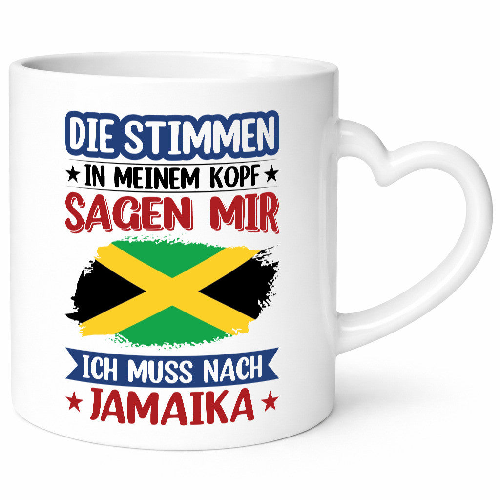 Jamaika | Urlaub Stimmen in meinem Kopf Traumland Geschenk Humor Geschenkidee