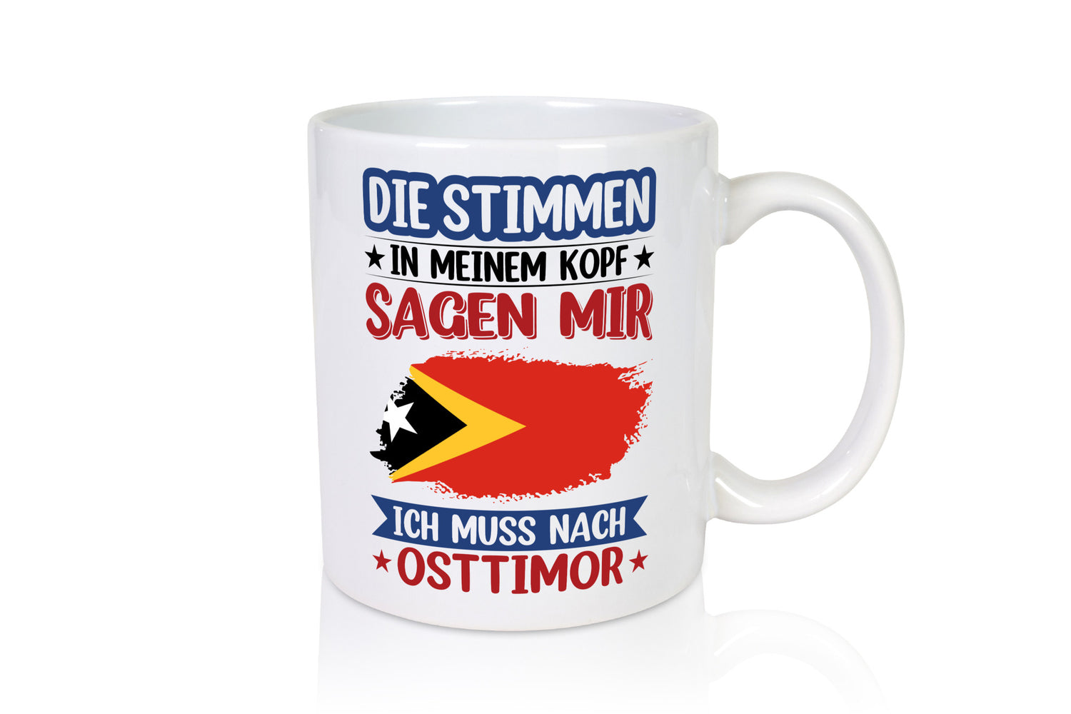 Osttimor | Urlaub Stimmen in meinem Kopf Traumland lustig Humor Geschenkidee