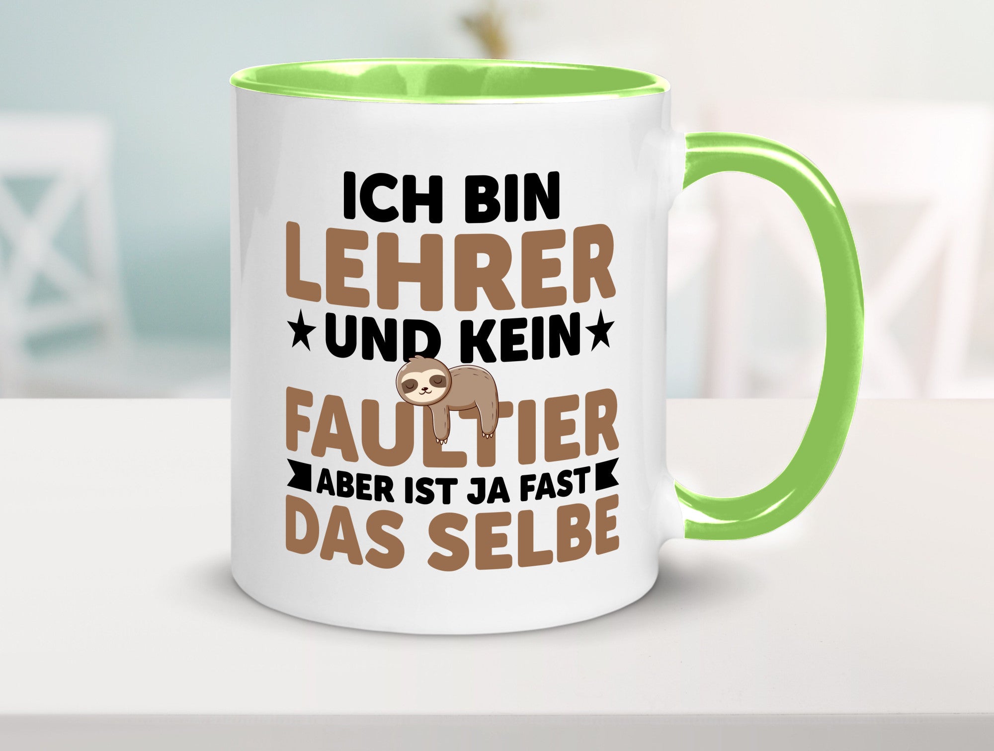 Ich bin kein Faultier: Lehrer | Schule Beruf Schüler Humor Arbeit Kollegen Büro