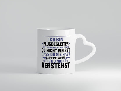 Löse Probleme: Flugbegleiter | Steward Flughafen lustig Humor Geschenkidee