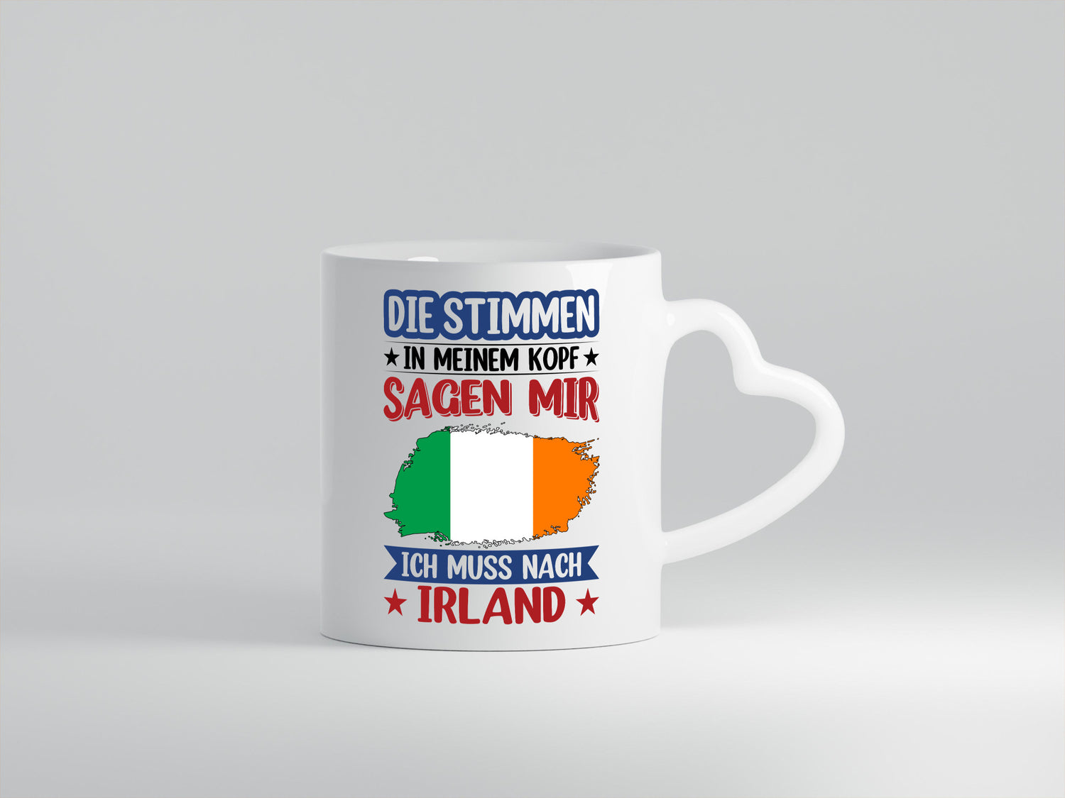 Irland | Urlaub Stimmen in meinem Kopf Traumland Geschenk Humor Geschenkidee