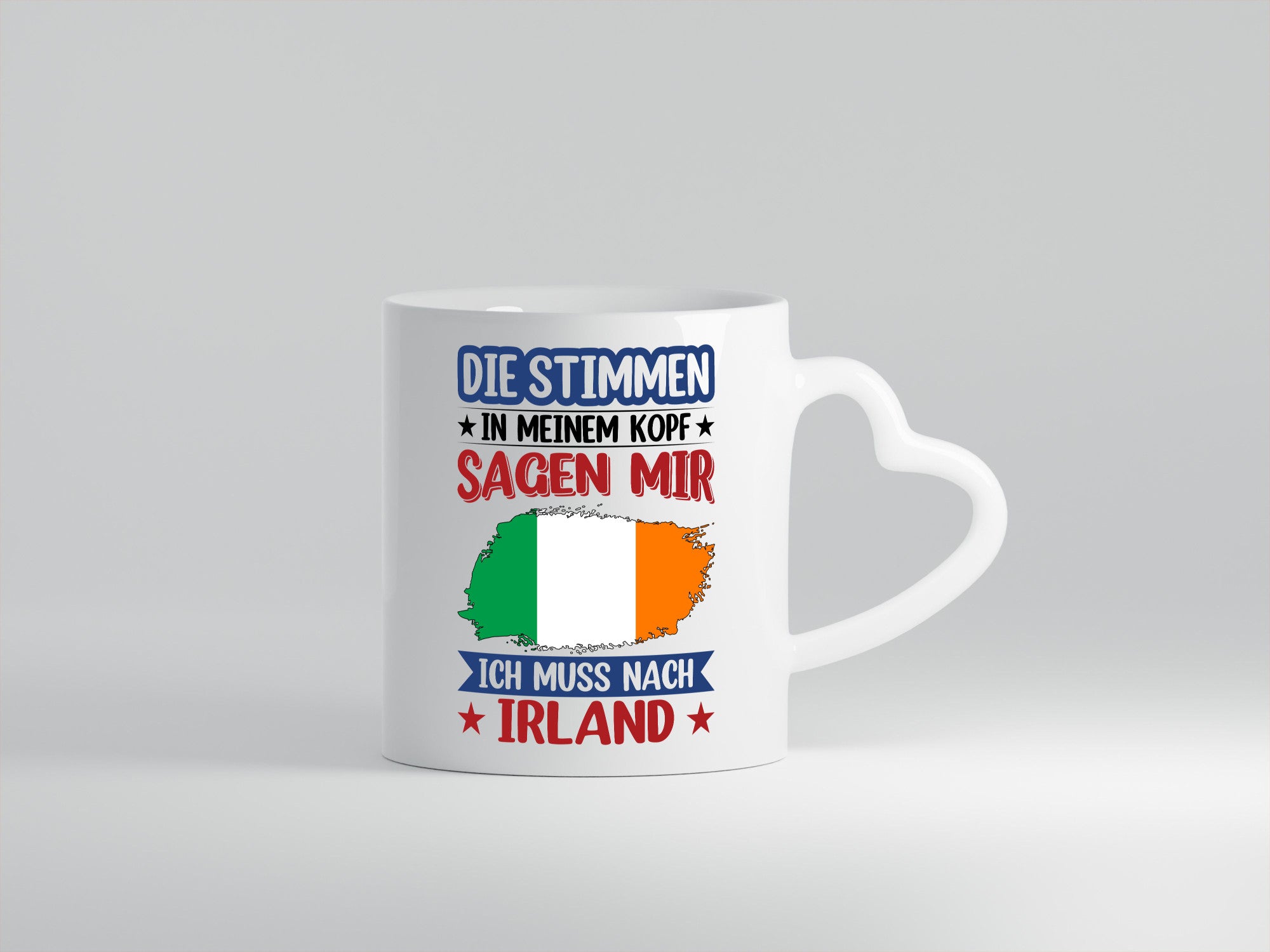 Irland | Urlaub Stimmen in meinem Kopf Traumland Geschenk Humor Geschenkidee