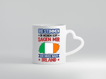 Irland | Urlaub Stimmen in meinem Kopf Traumland Geschenk Humor Geschenkidee