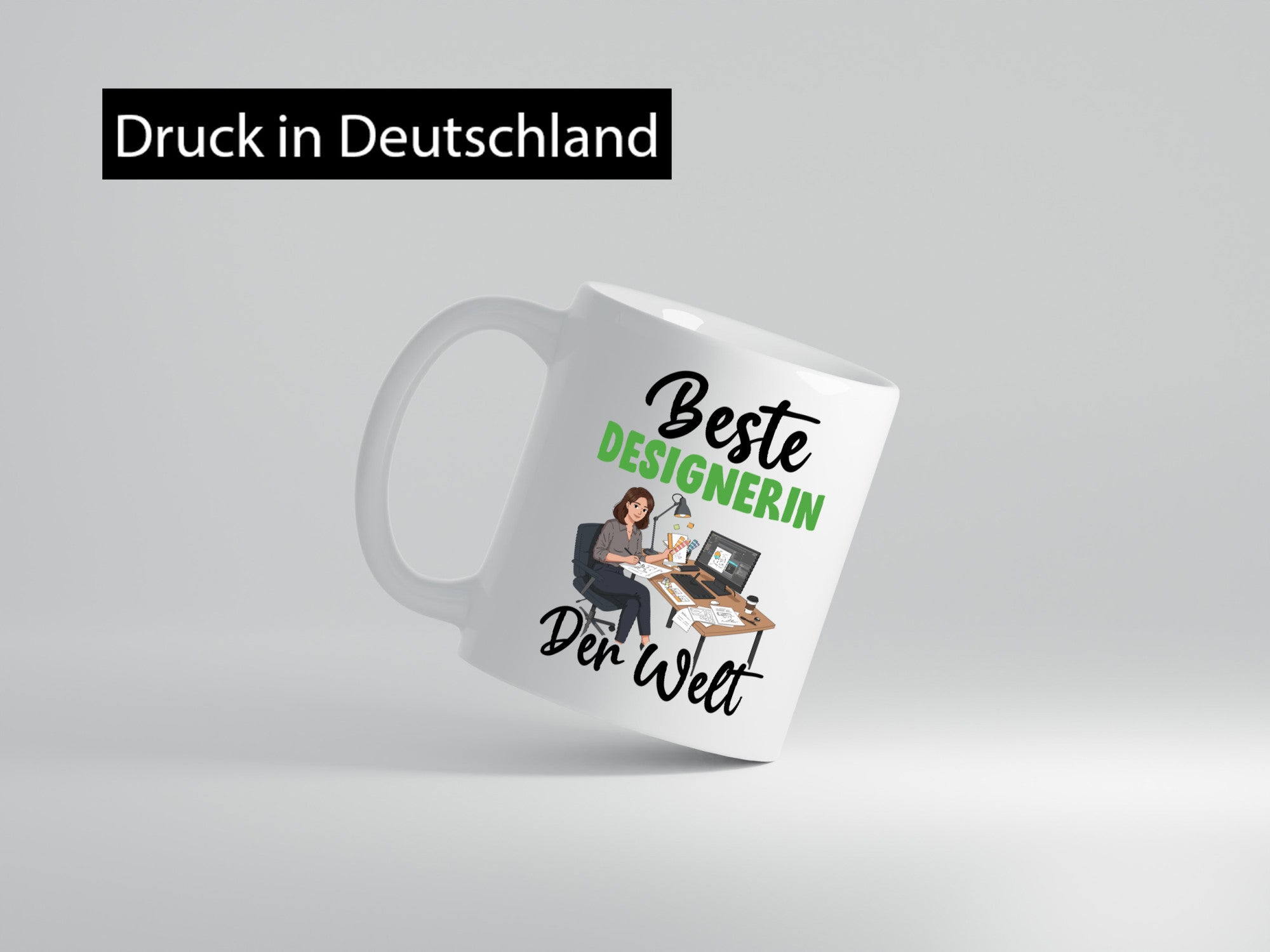 Beste Designerin | Mode v2 Humor Geschenkidee Tasse
