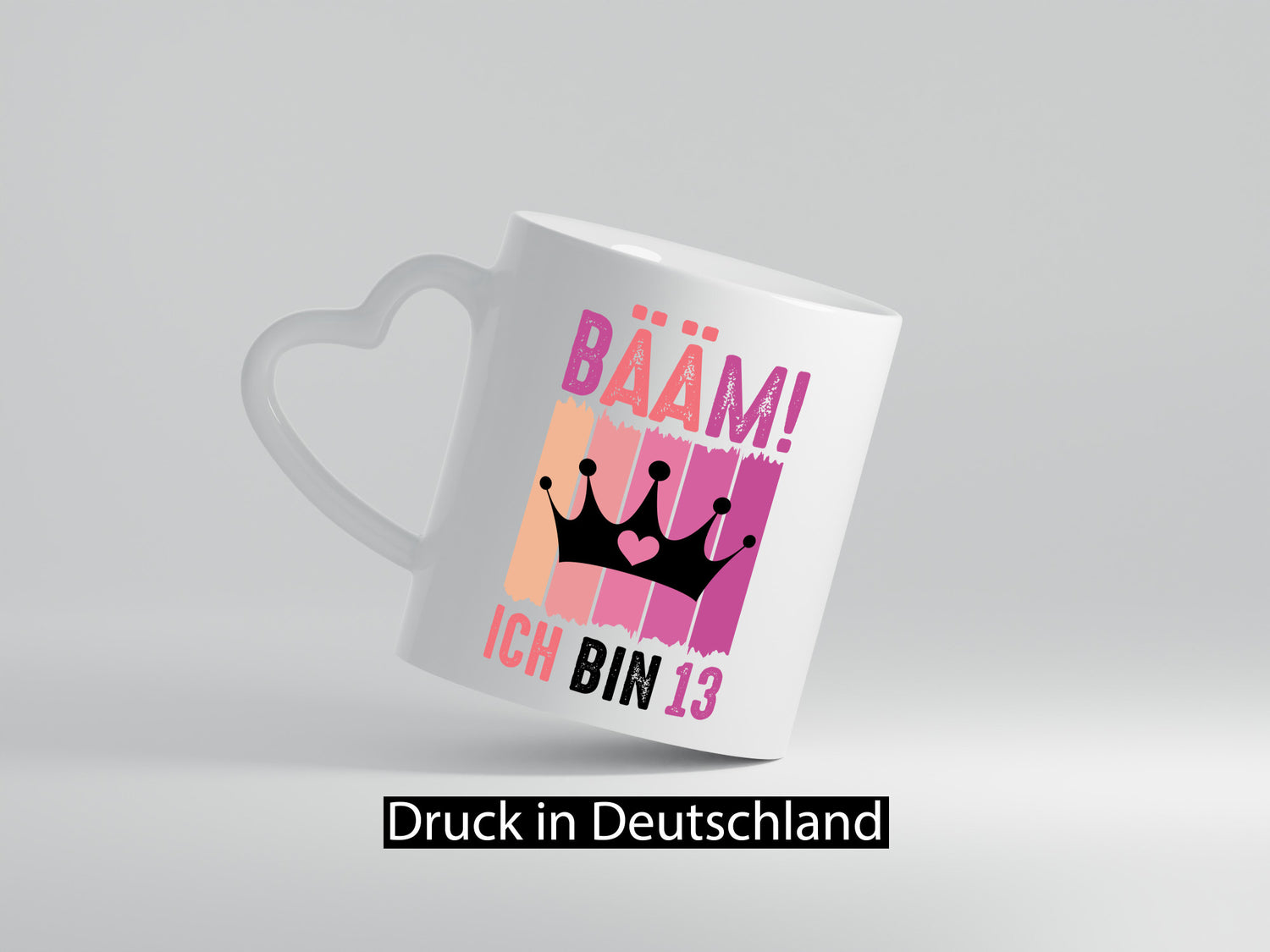 13. Geburtstag | 13 Jahre Bääm ich bin Krone lustig Geschenkidee Geschenk Tasse