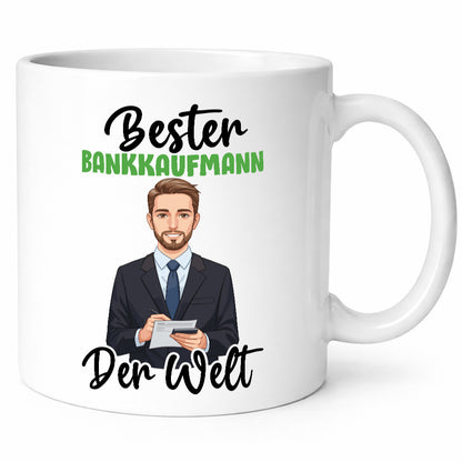 Beste Bankkaufmann | Kaufmann Bank Kaufleute lustig Humor Geschenkidee Geschenk