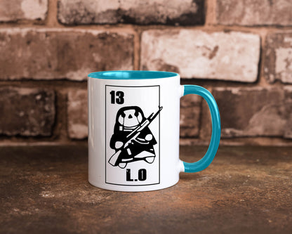 13 L.O lustiger Spruch Geschenk Humor Geschenkidee Tasse