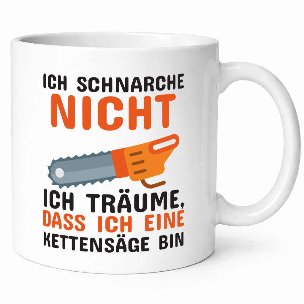 Ich schnarche nicht lustiger Spruch Geschenk Humor Geschenkidee Tasse