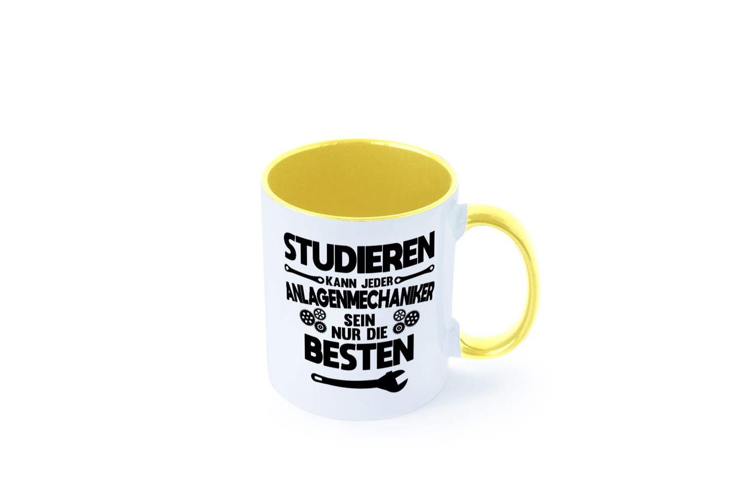 Nur die besten werden Anlagenmechaniker Humor Geschenkidee Tasse
