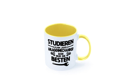 Nur die besten werden Anlagenmechaniker Humor Geschenkidee Tasse