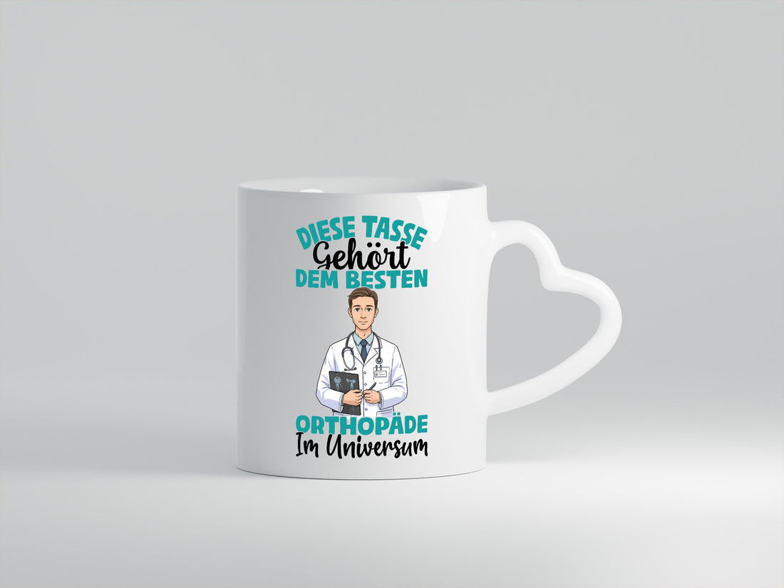 Im Universum: Orthopäde | Orthopädie Humor Geschenkidee Tasse