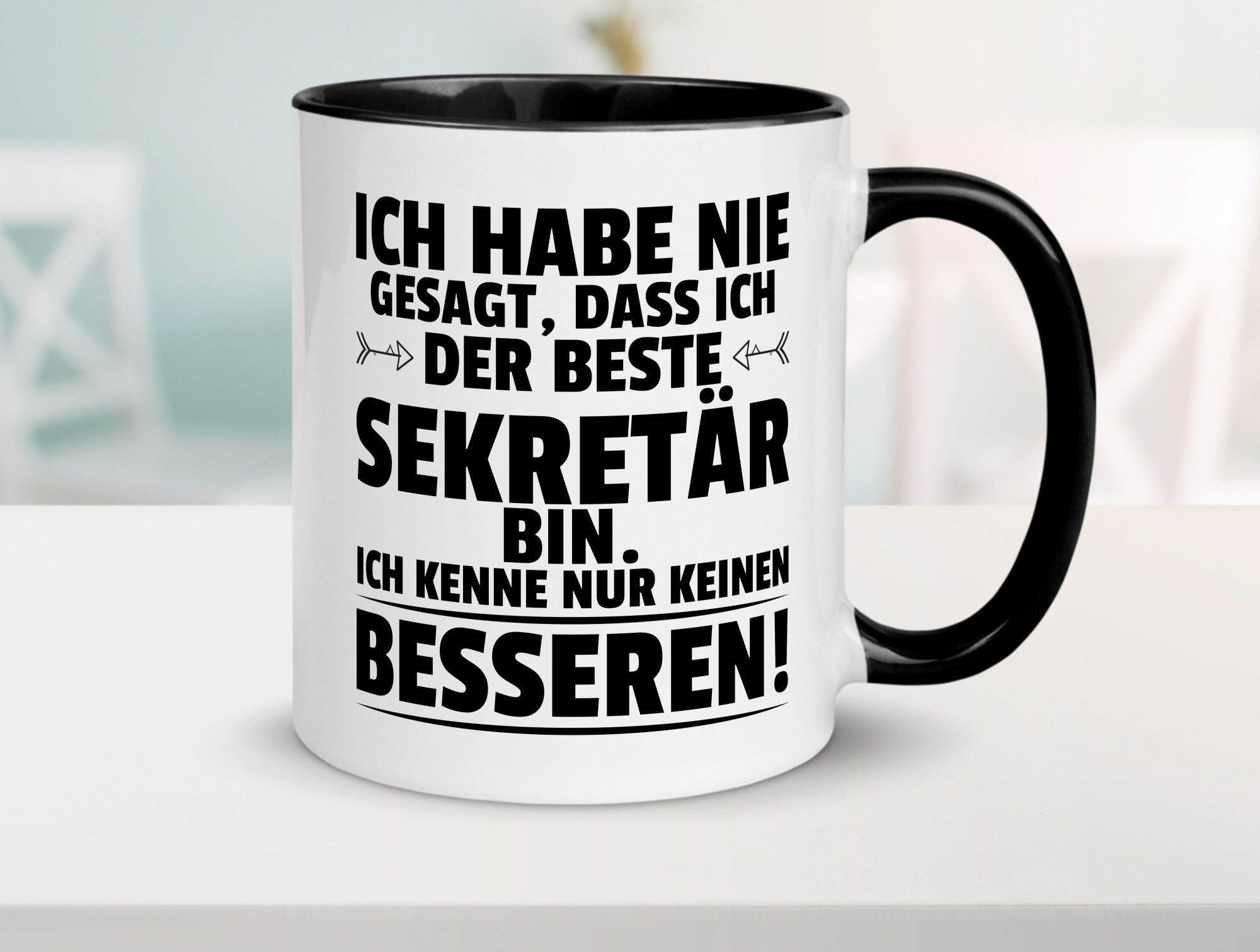 Keinen Besserer Sekretär | Büro lustiger Spruch Geschenk Arbeit Kollegen Tasse
