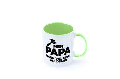 Mein papa kann viel mehr als deiner | Bester lustiger Spruch Geschenk Humor