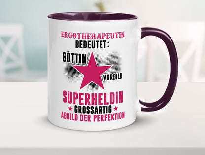 Bedeutung von Ergotherapeutin | Ergotherapie lustiger Spruch Geschenk Humor