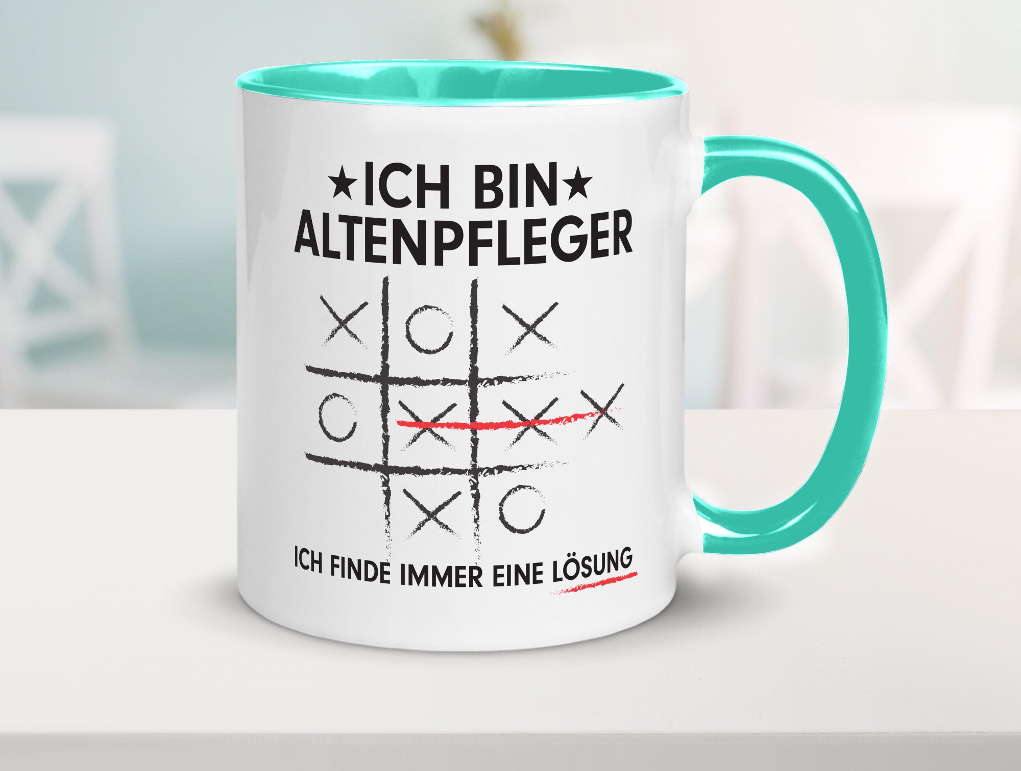 Lösung finden: Altenpfleger | Pflegepersonal v2 lustiger Spruch Geschenk Humor