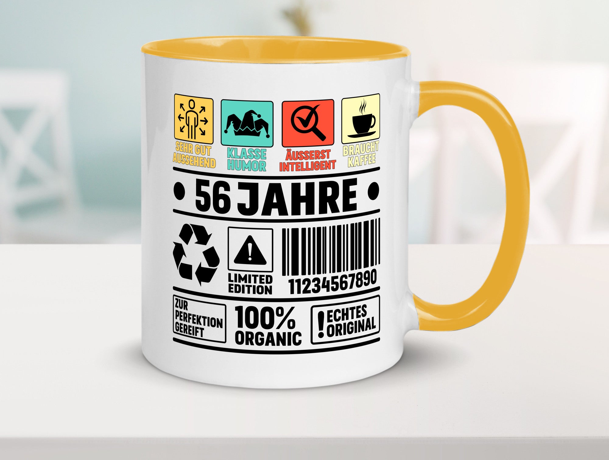 56. Geburtstag | 56 Jahre Humor Limited Edition lustiger Spruch Geschenk