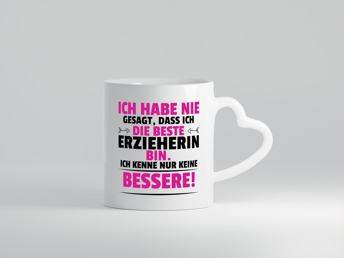 Die Beste Erzieherin | Pädagogin Schule lustig Humor Geschenkidee Geschenk Tasse
