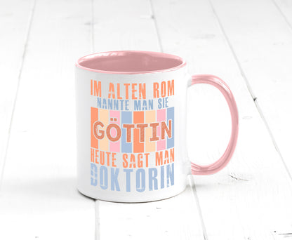 Heute sagt man: Doktorin | Doktorand Doktortitel Geschenk Humor Geschenkidee