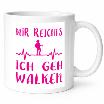 Ich geh walken | Mensch Herzschlag Geschenk Humor Geschenkidee lustiger Spruch