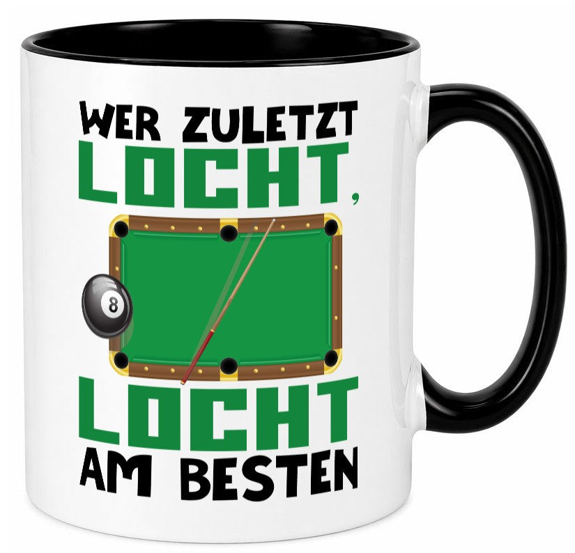 Billardspieler Spruch | Billard Tasse Poolspieler Humor Geschenkidee