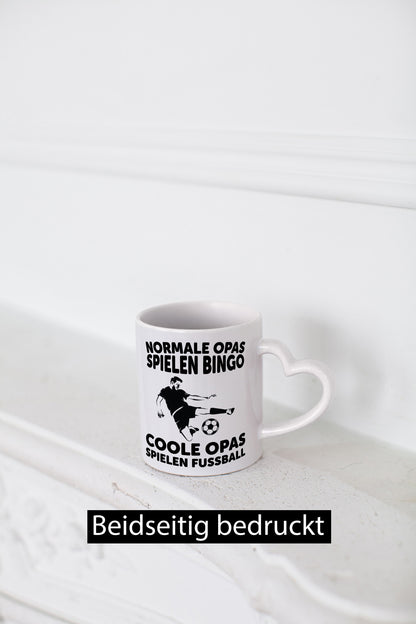 Normale Opas spielen Bingo, coole Fußball | Spieler Geschenkidee Familie Humor