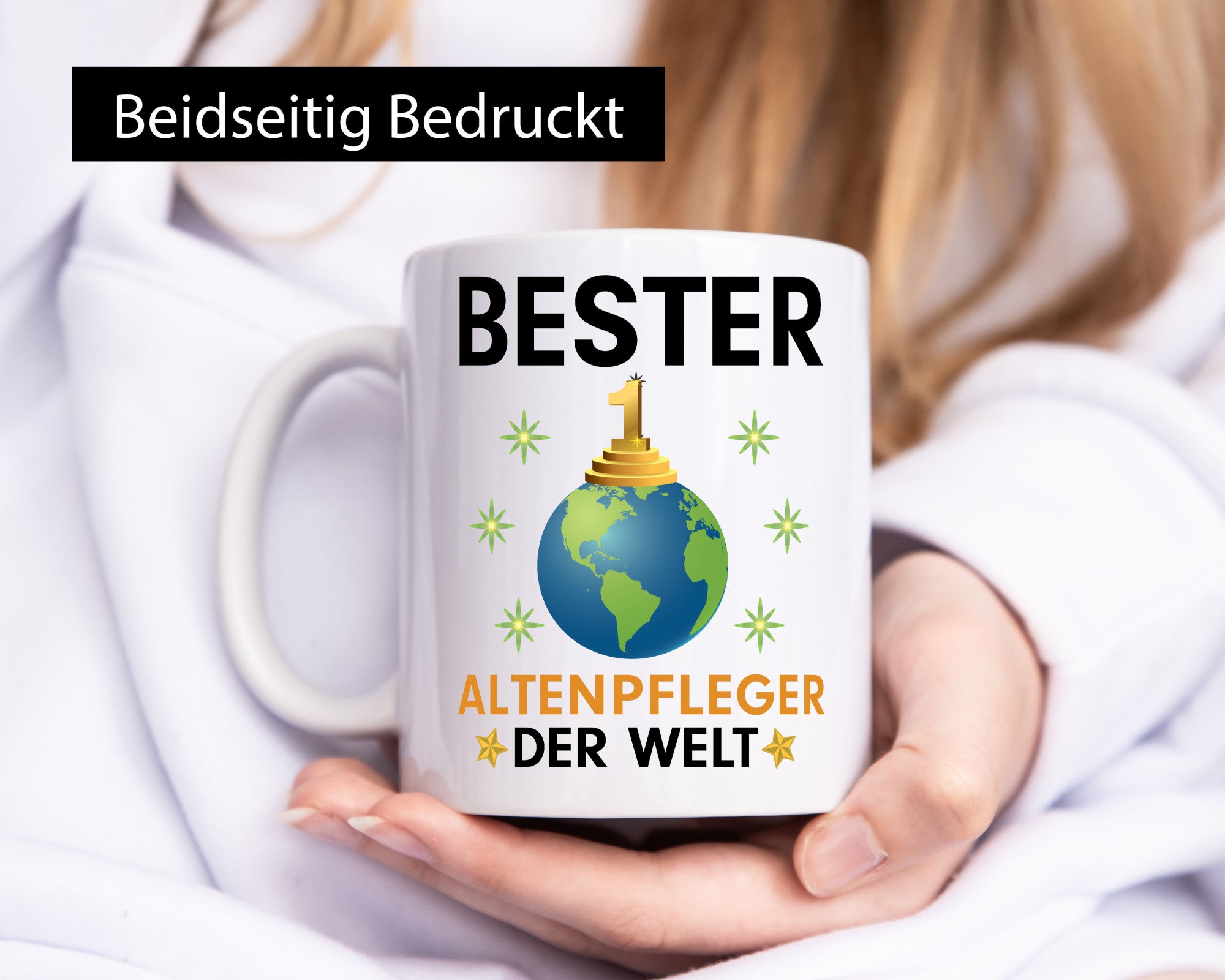 Welt Bester Altenpfleger | Pflegepersonal Altenheim lustig Humor Geschenkidee