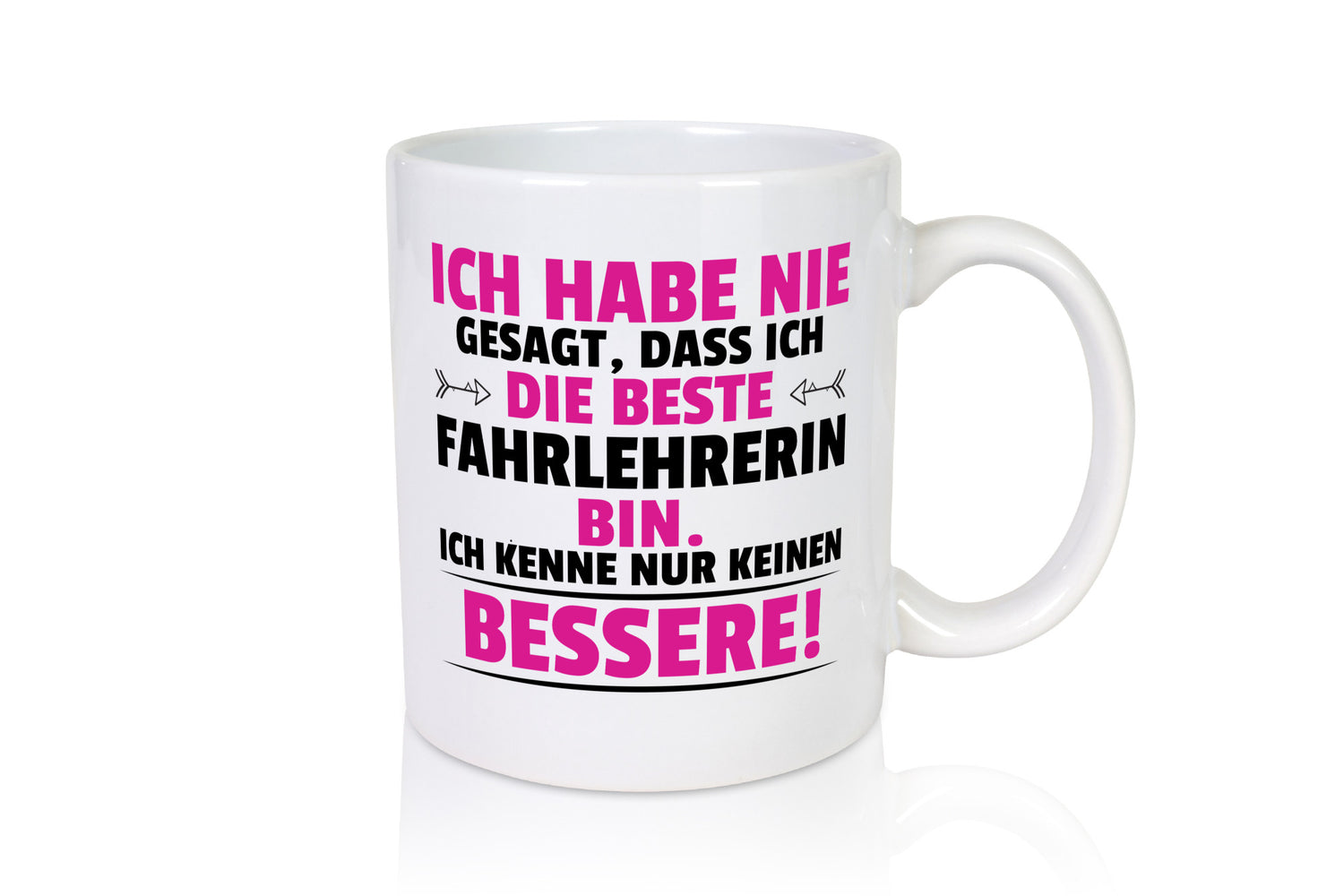 Die Beste Fahrlehrerin| Fahrschule Geschenkidee Humor Tasse