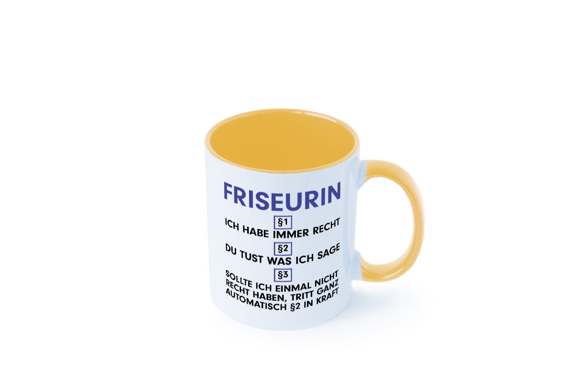 Ich habe immer Recht Friseurin | Friseuse Frisörin v2 Geschenk Humor
