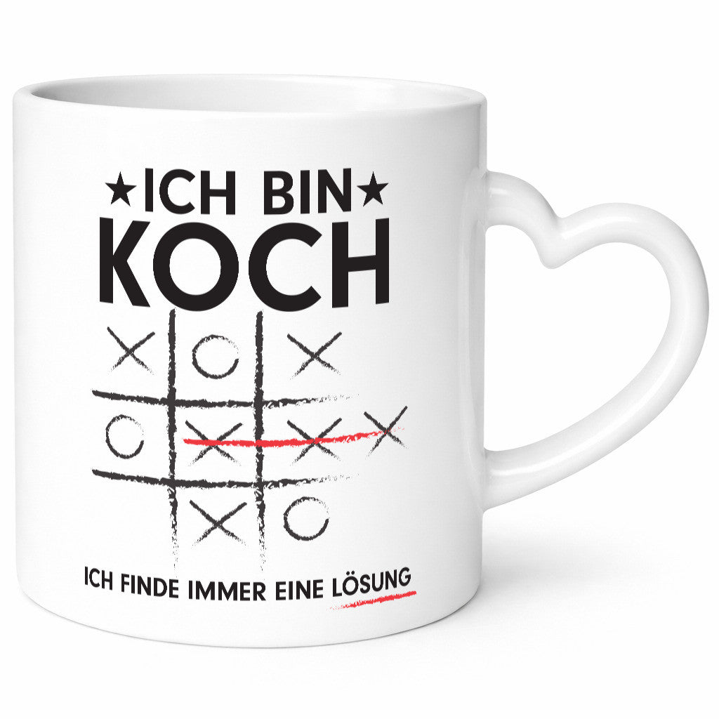 Löse Probleme: Koch | Chefkoch Humor Arbeit Kollegen Büro Geschenkidee Tasse