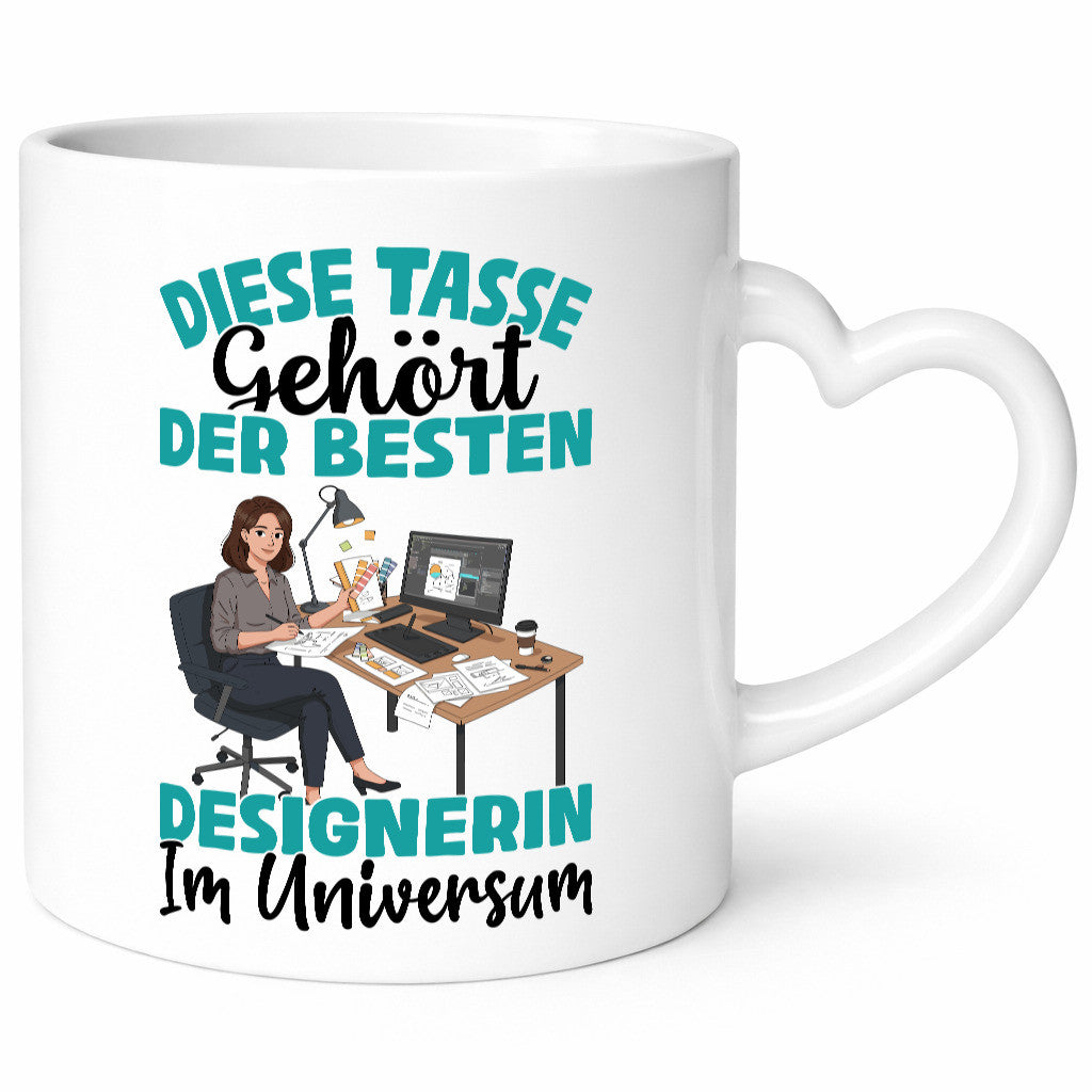 Im Universum: Designerin | Mode Geschenk Humor Geschenkidee lustiger Spruch