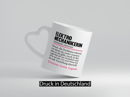 Elektromechanikerin | Beruf Mechanikerin Geschenkidee Arbeit Kollegen Büro