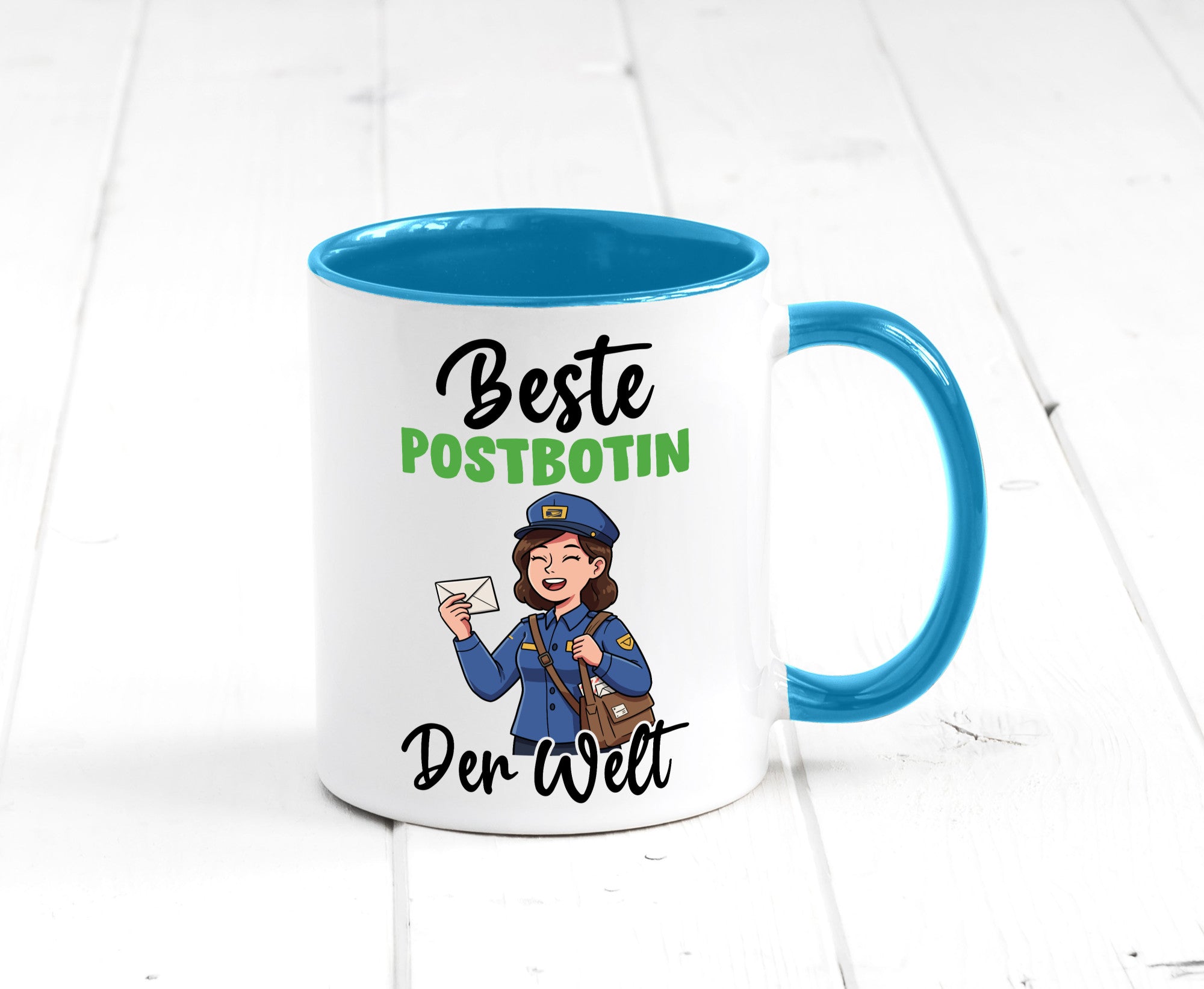 Beste Postbotin | Beruf Post Briefträger v2 lustig Arbeit Kollegen Büro