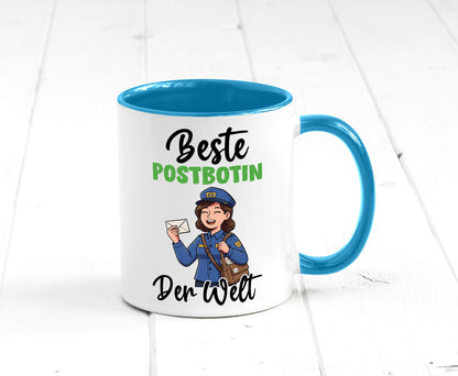 Beste Postbotin | Beruf Post Briefträger v2 lustig Arbeit Kollegen Büro