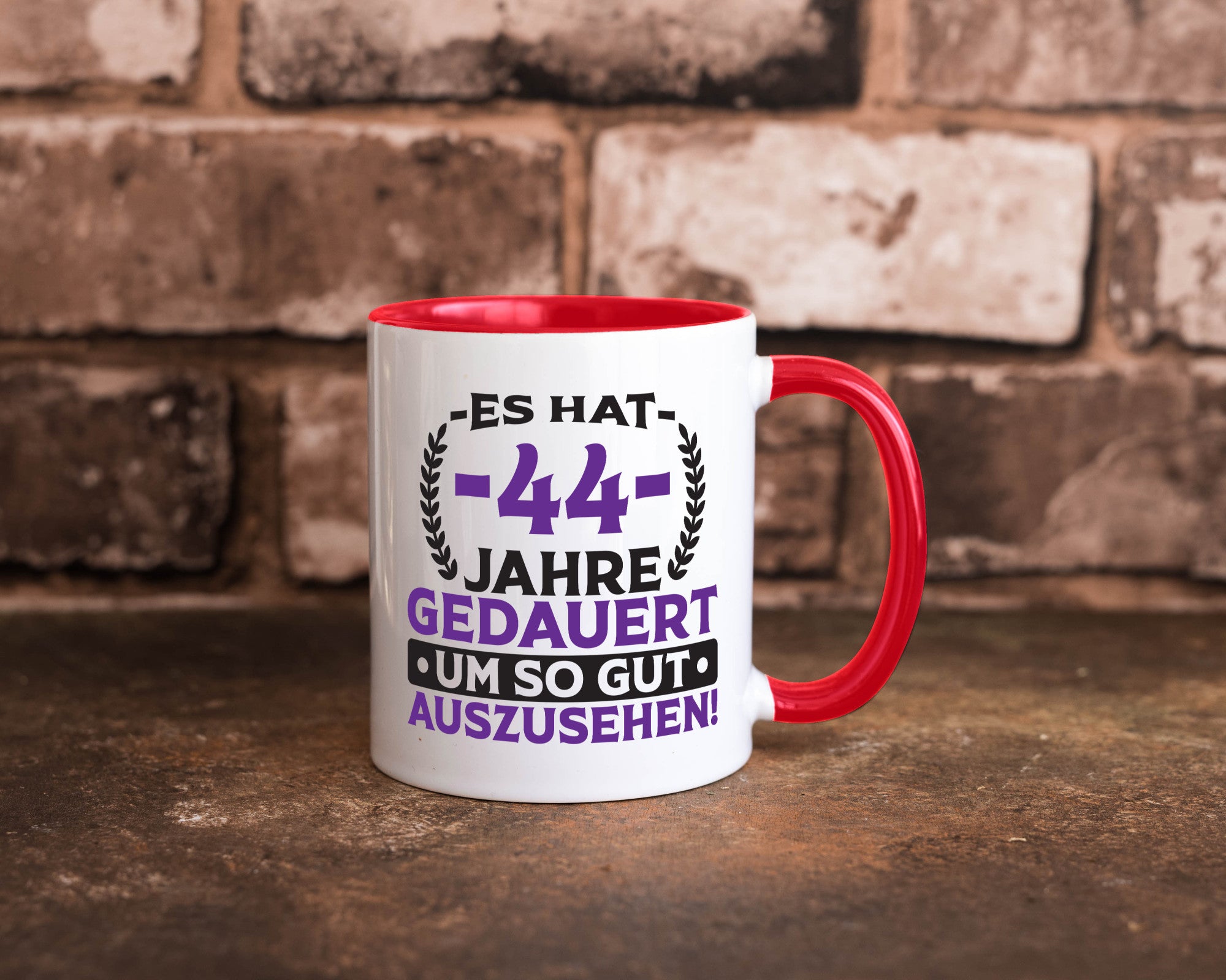 44 Jahre gedauert um so gut auszusehen | 44. Geburtstag lustig Geschenkidee