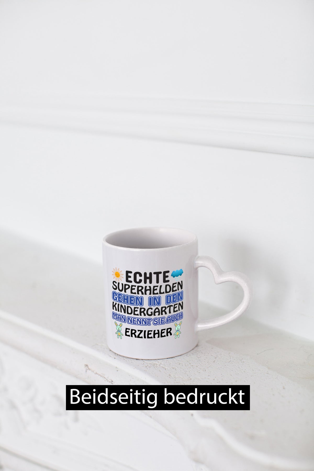 Superheld Erzieher | Tasse Kindergärtner Kindergarten lustiger Spruch Geschenk