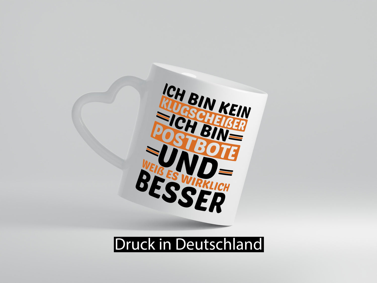 Bin kein Klugscheißer | Postbote Briefträger Paketdienst Humor Geschenkidee