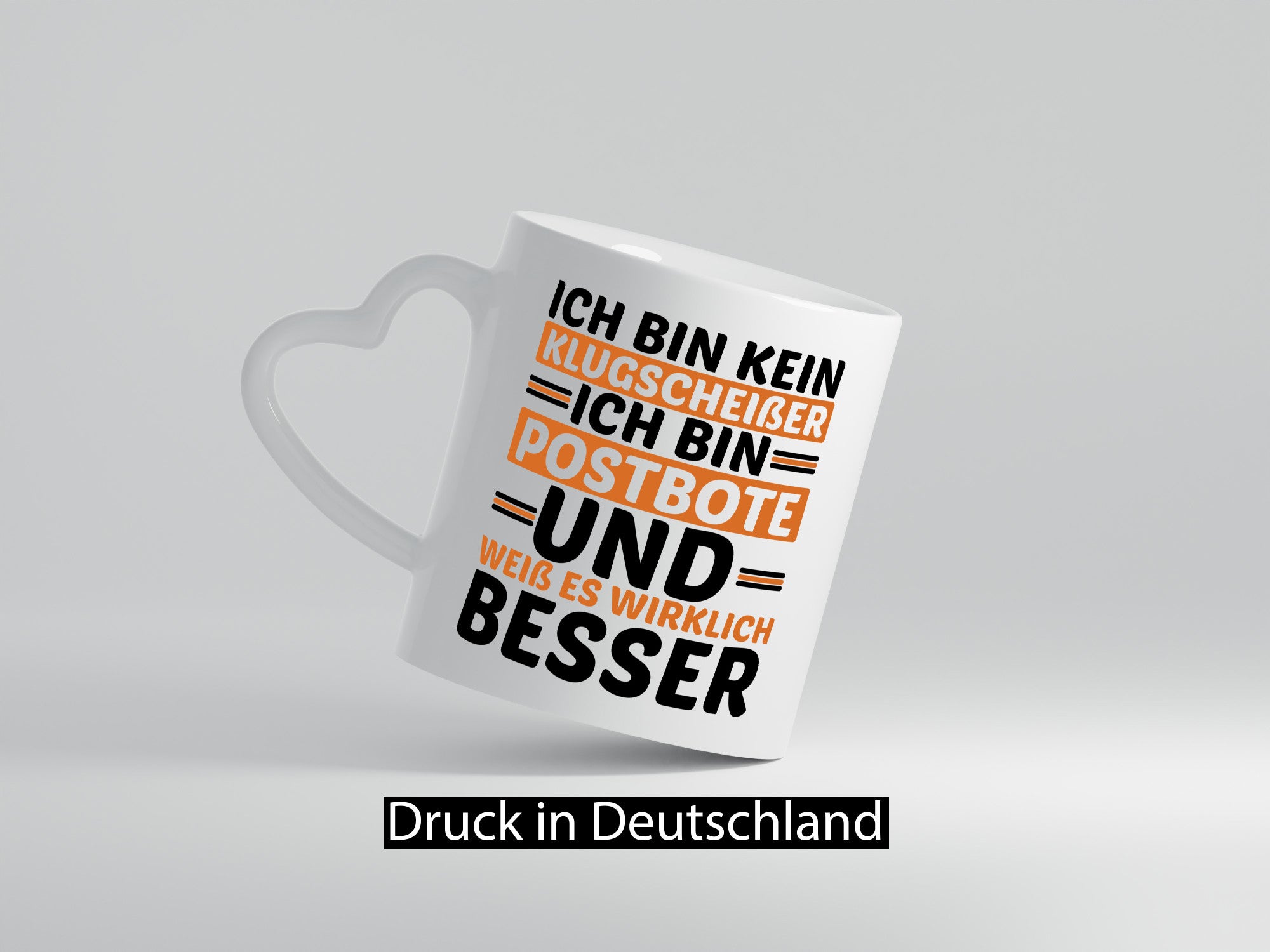 Bin kein Klugscheißer | Postbote Briefträger Paketdienst Humor Geschenkidee