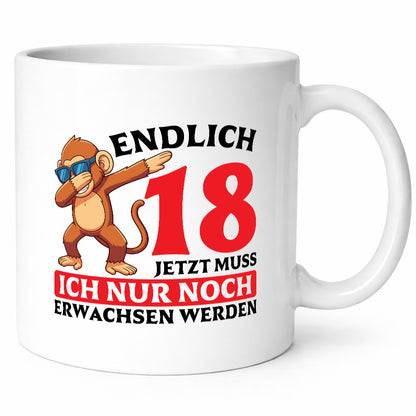 18. Gebrtstag | Endlich 18 nur noch erwachsen werden v2 lustiger Spruch
