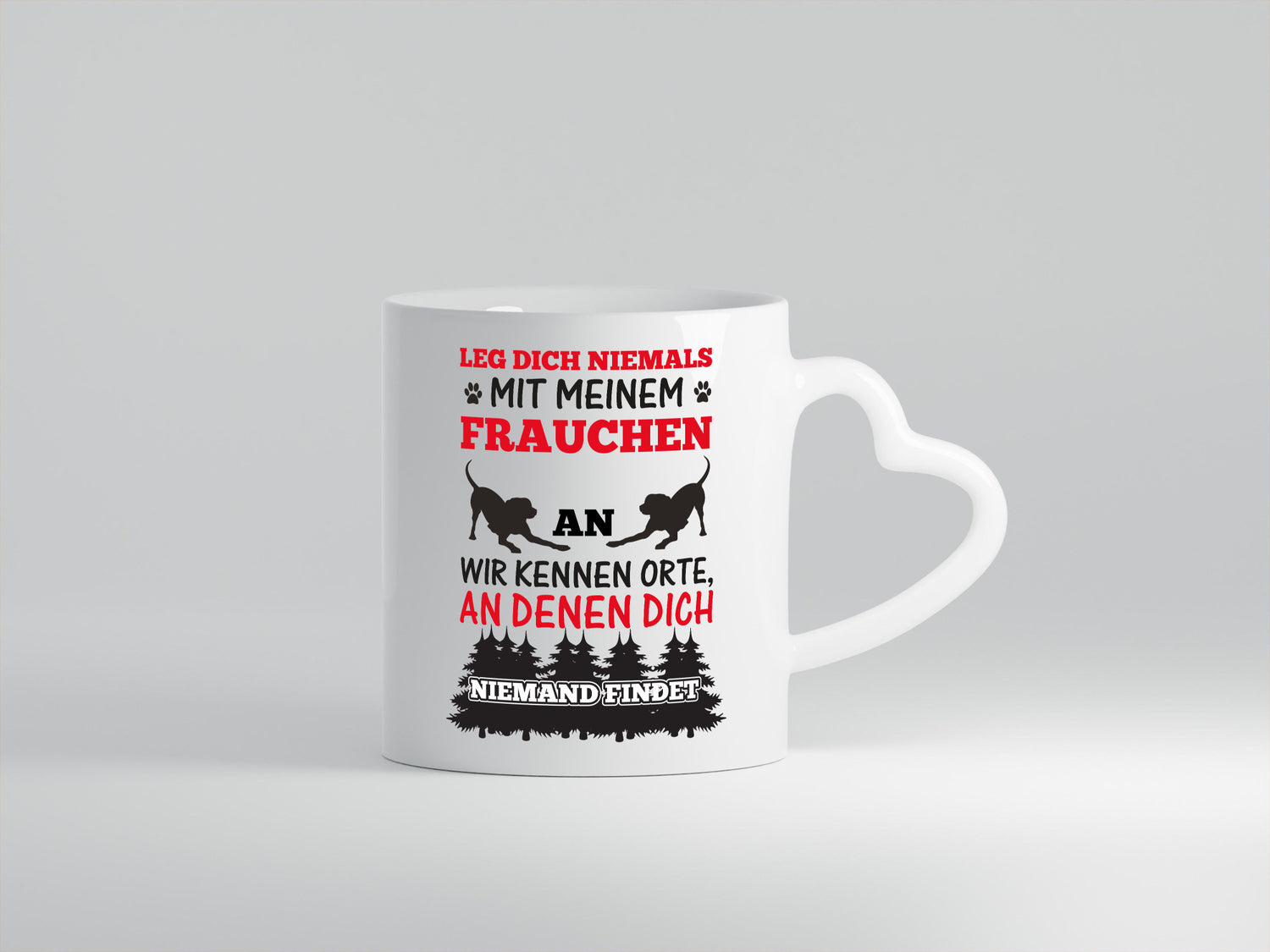 Mein Frauchen | Frauen Tasse Hundebesitzerin Spruch lustiger Geschenk