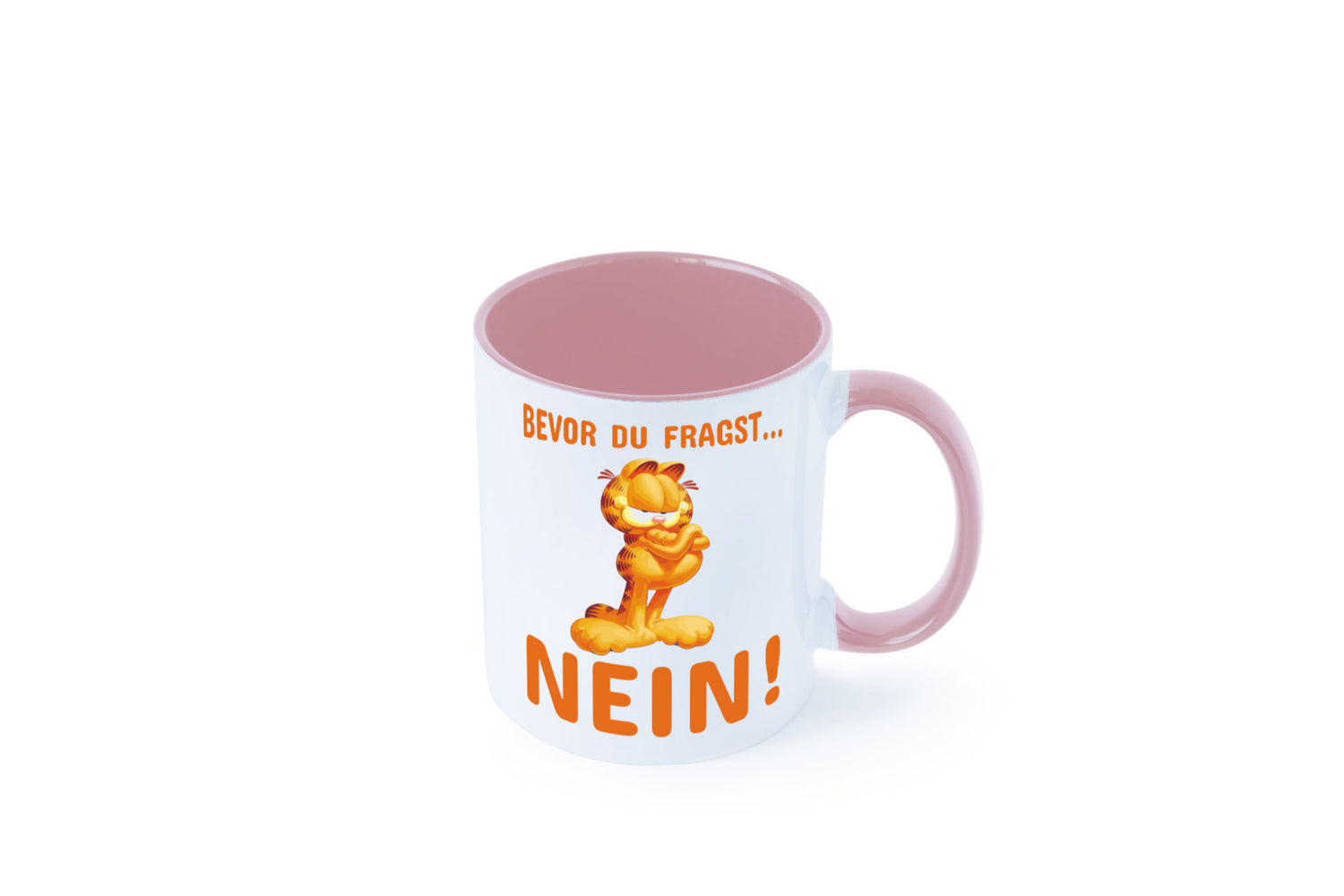 Bevor du fragst? Nein! | grimmige Katze Spruchtasse lustig Tierliebhaber Humor