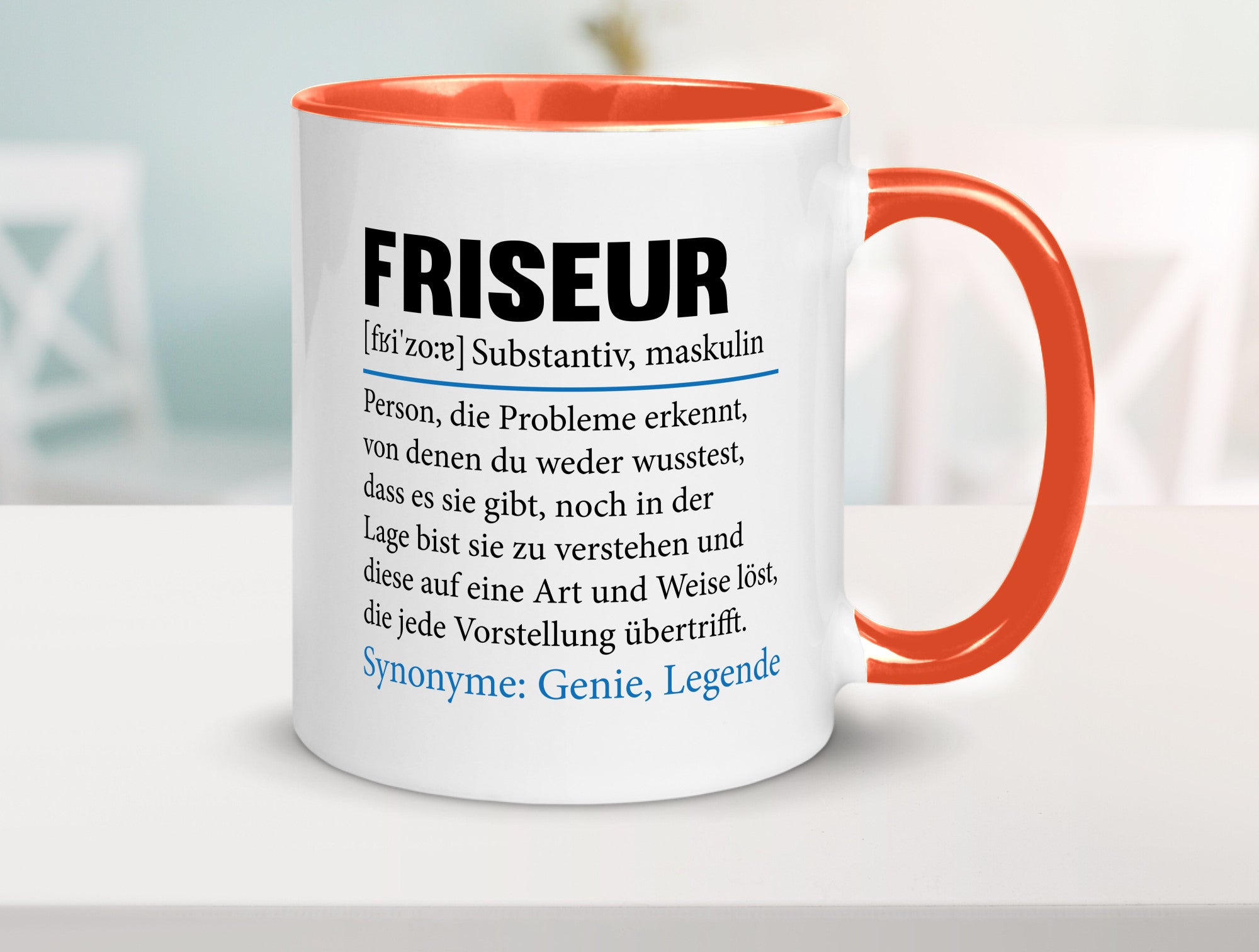 Friseur | Spruch Frisör Beruf lustig Humor Arbeit Kollegen Büro Geschenkidee