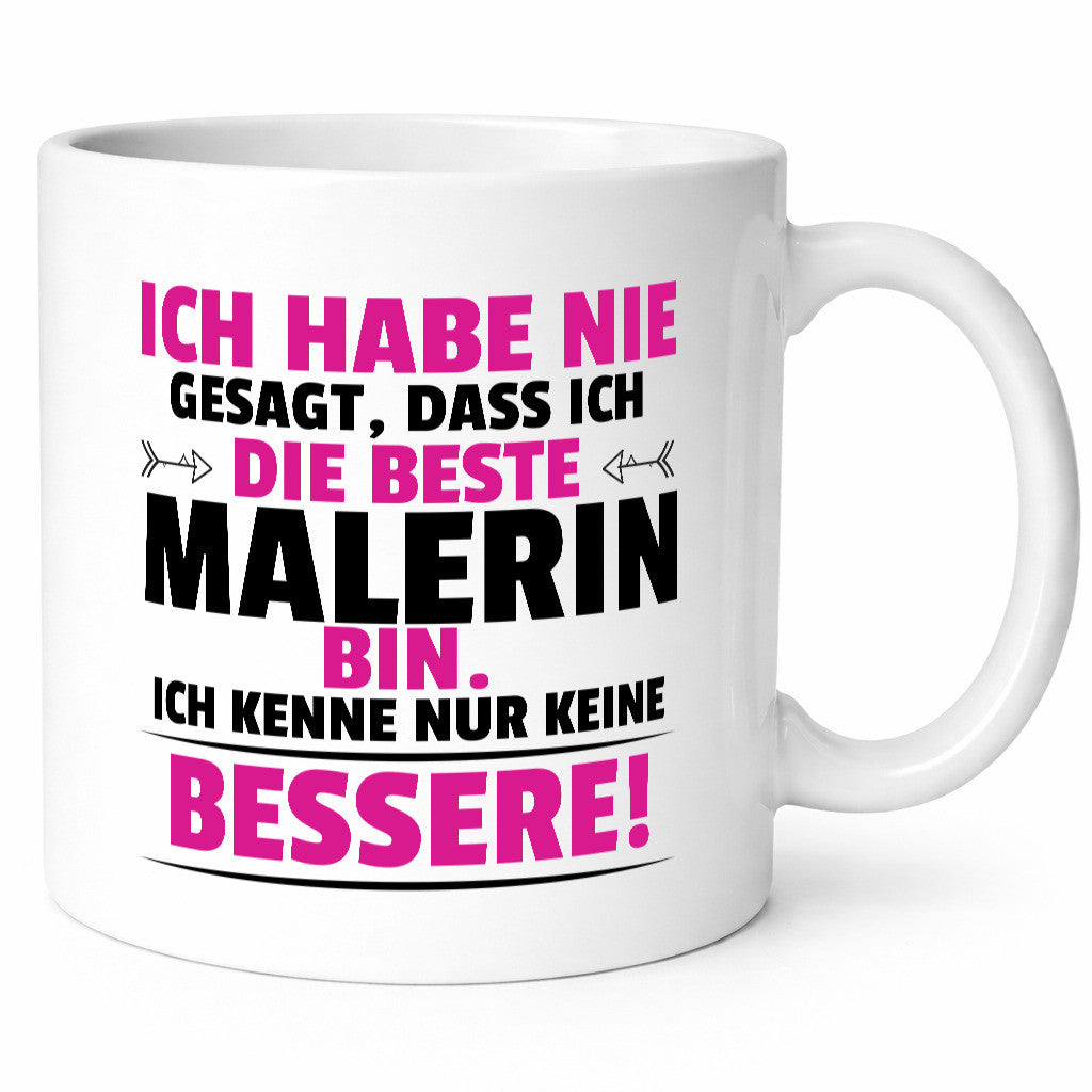 Der Beste Malerin | Malerinnen Humor Geschenkidee Tasse