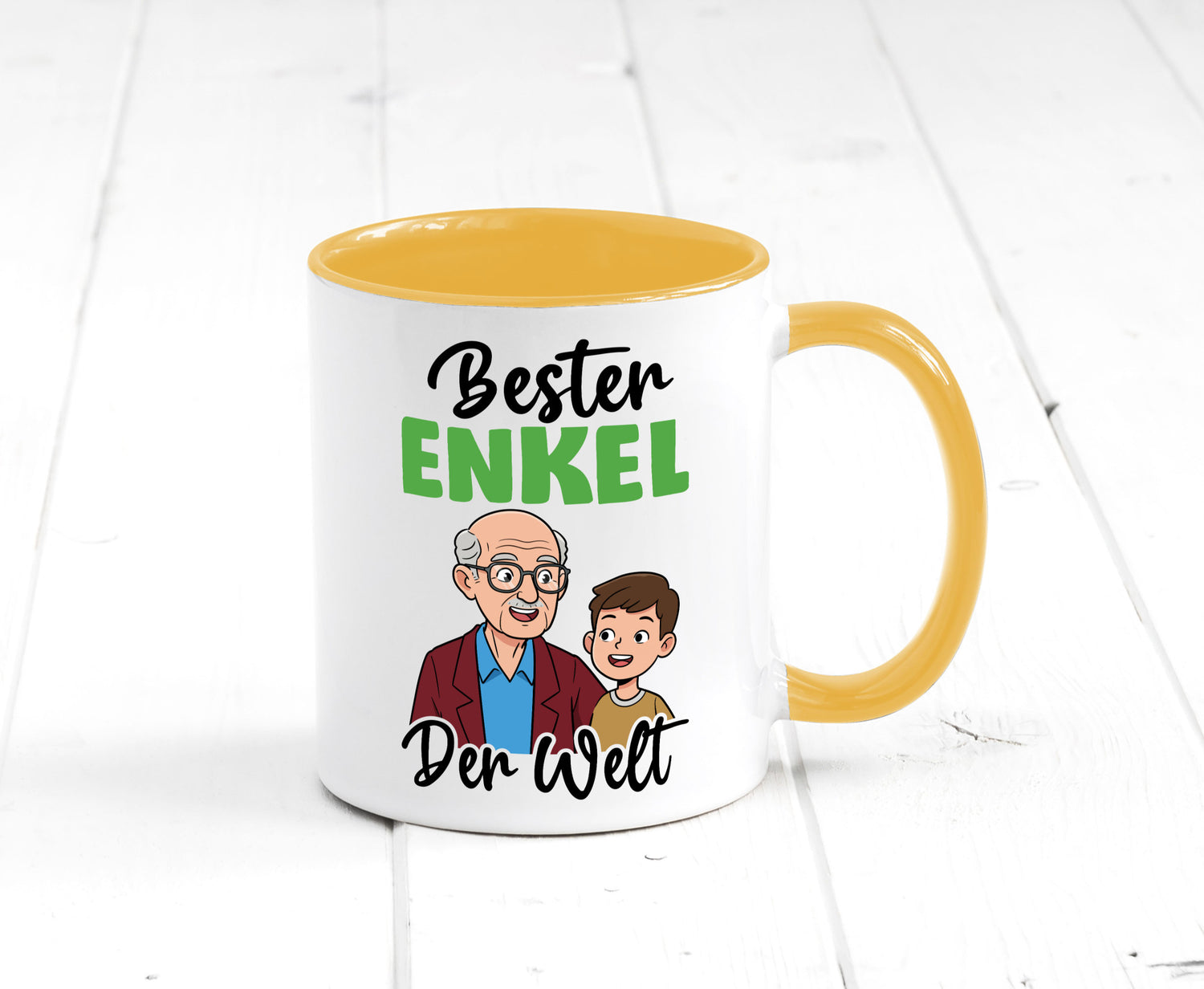 Bester Enkel | Großmutter Großvater Oma Opa lustiger Spruch Geschenk Familie