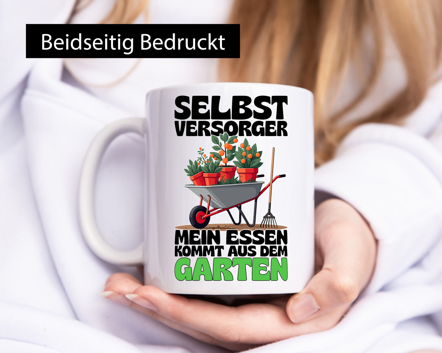 Selbstversorger | essen kommt aus dem Garten Gartenarbeit Humor Arbeit Kollegen