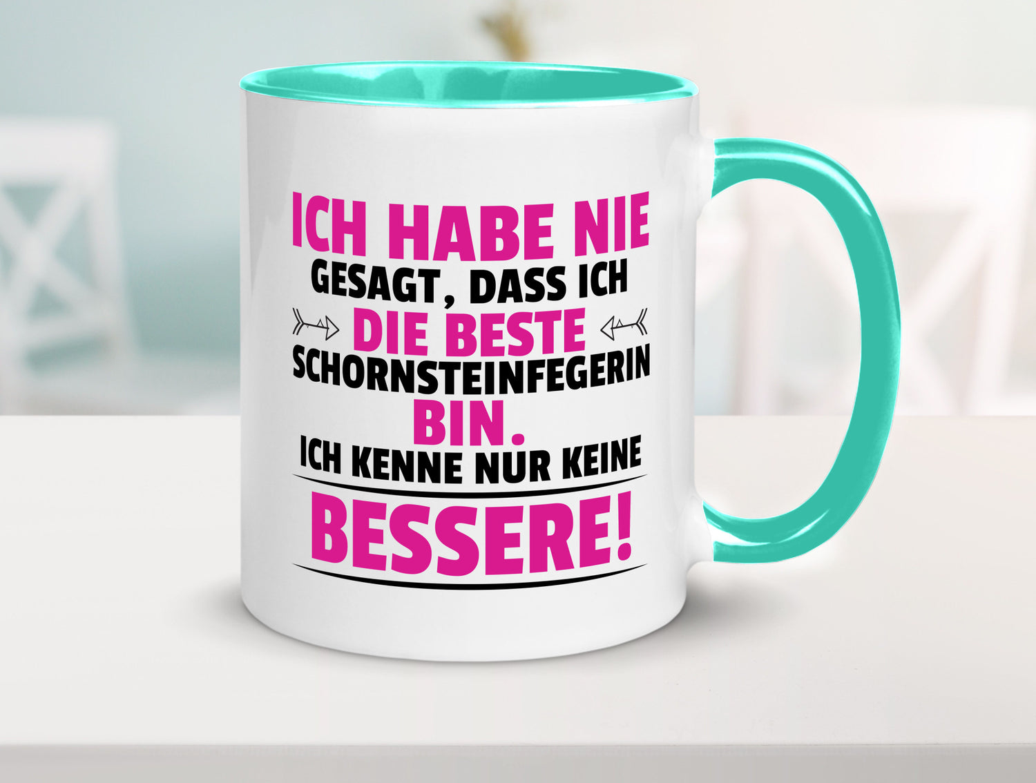 Die Beste Schornsteinfegerin | Kaminkehrer Handwerk lustig Humor Geschenkidee
