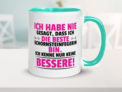 Die Beste Schornsteinfegerin | Kaminkehrer Handwerk lustig Humor Geschenkidee