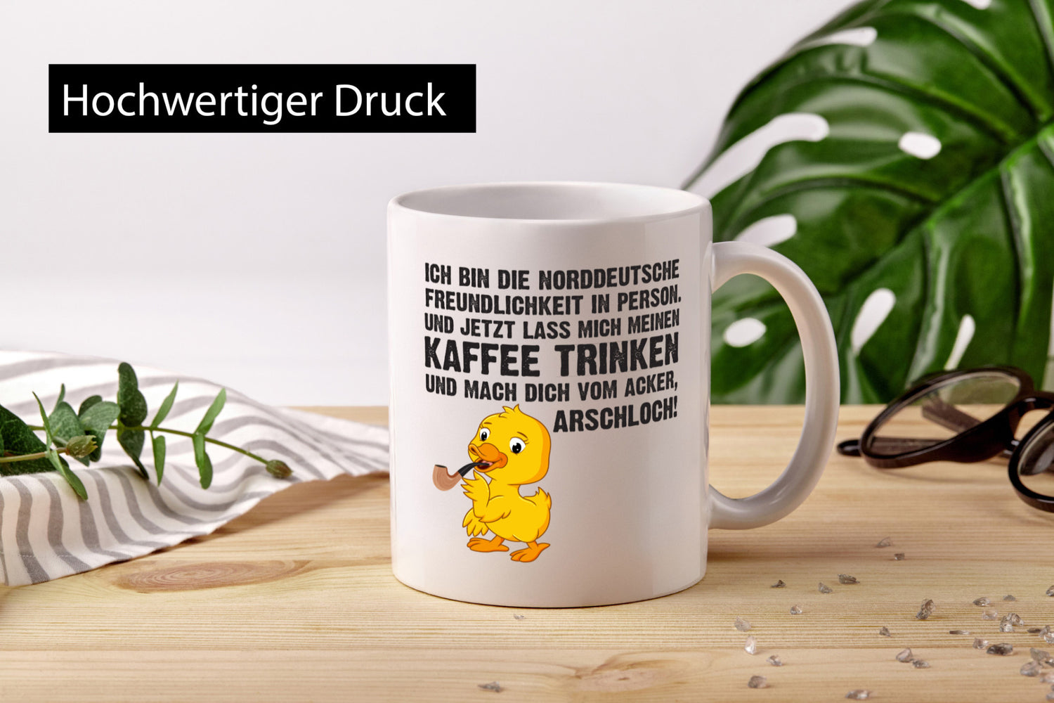 Norddeutscher Humor | Spruch Tasse Norddeutschland lustiger Geschenk